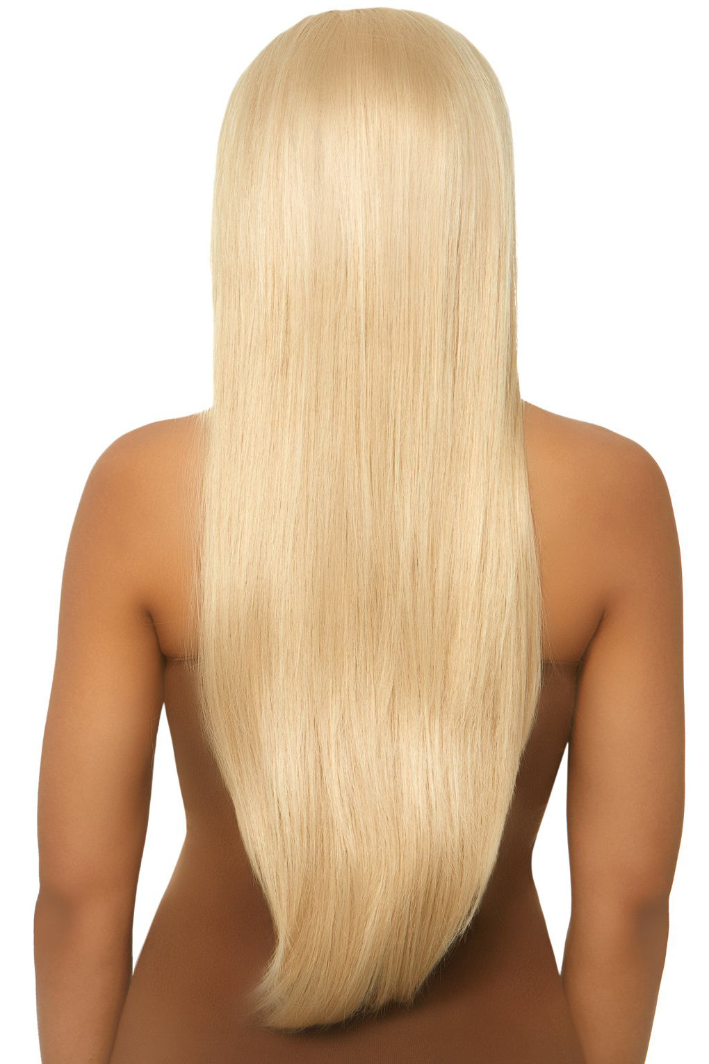Long Straight Blonde Synthetic Hair Wig for Women - Natural Looking Costume Party & Cosplay Accessory - Perfect for Halloween, Cosplay, Themed Events and Daily Fashion