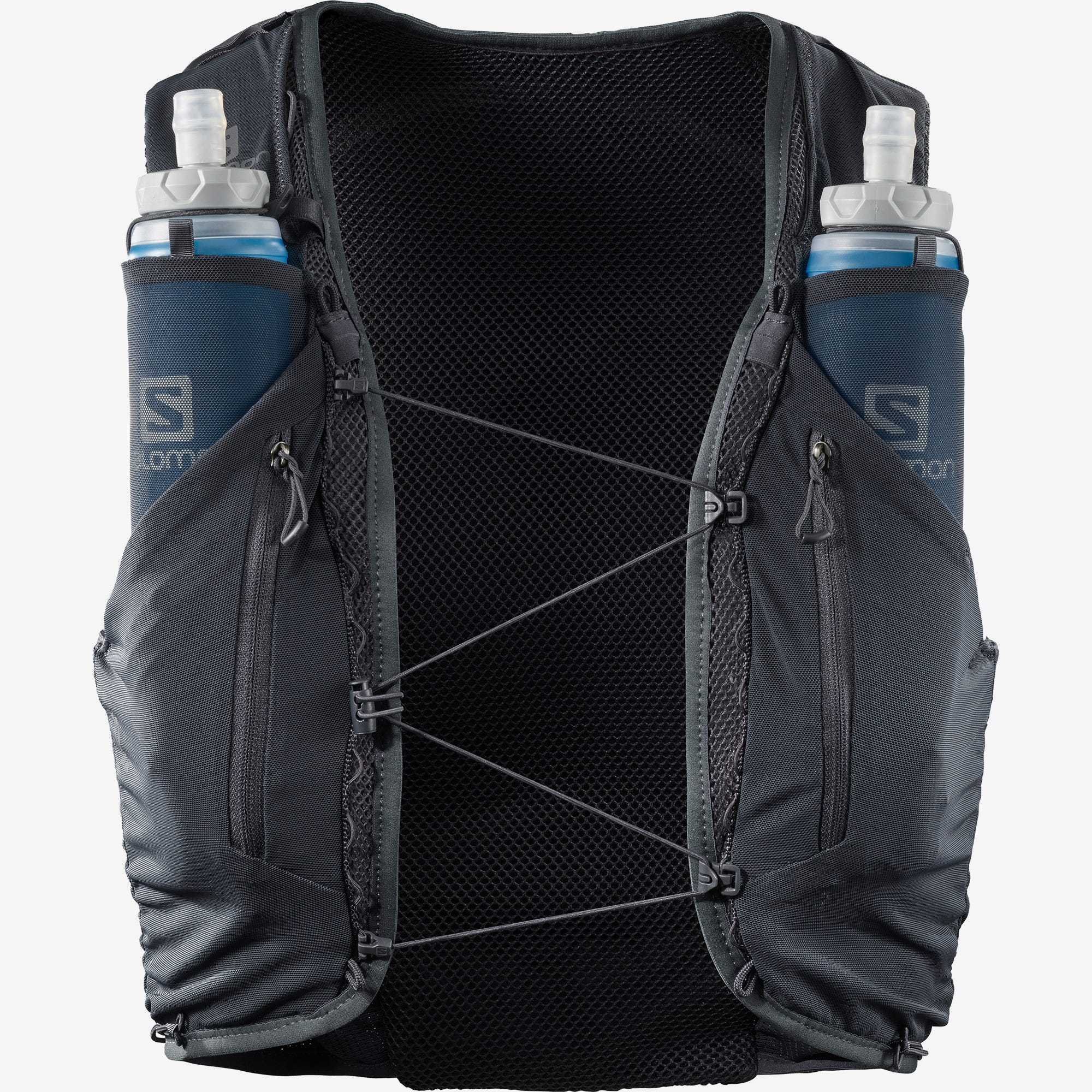 Advanced Skin 12 Hydration Running Vest with 2 Soft Flasks - Lightweight Breathable Marathon Trail Race Gear for Men & Women