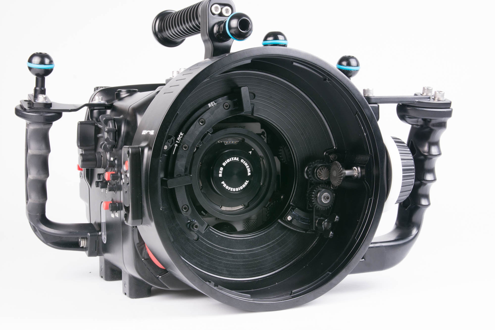 N120 to N200 Port Adapter for Cinema Lenses - Compatible with N120 Cinema & DSLR Housings | Underwater Photography & Videography Gear