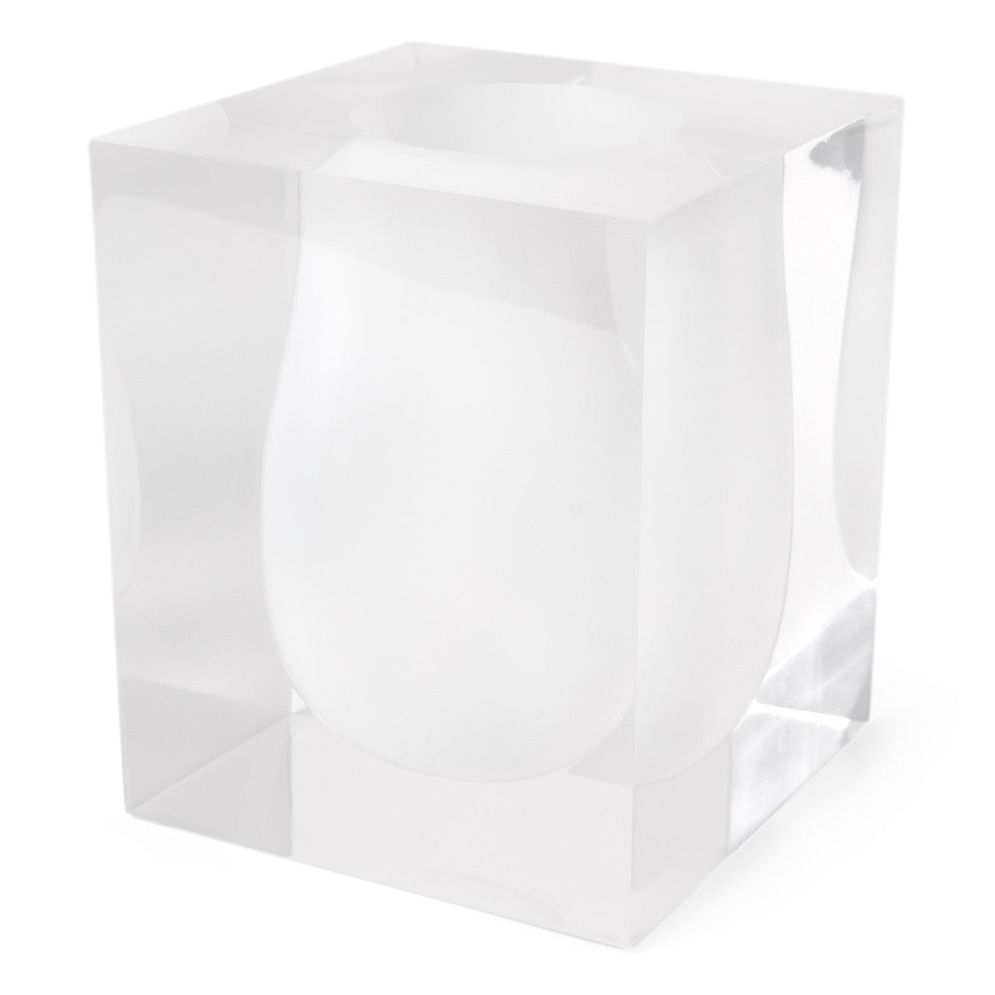 Bel Air Scoop Vase - Modern Ceramic Home Decor for Living Room, Bedroom & Office - Perfect for Flowers, Plants & Decorative Centerpieces