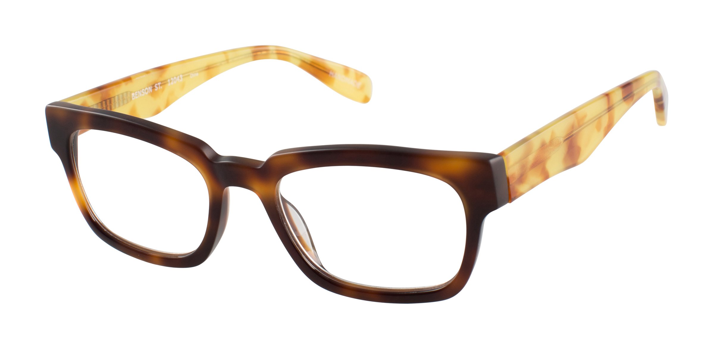 Scojo New York Benson Street Reading Glasses - Handmade Scratch-Resistant Blue Light Blocking Readers for Women & Men - Perfect for Reading, Computer Work, and Office Use