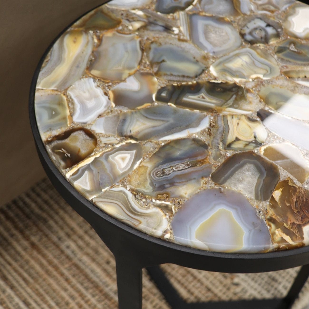 Modern Verona Side Table - Stylish End Table for Living Room, Bedroom & Office - Perfect for Coffee, Books & Decor