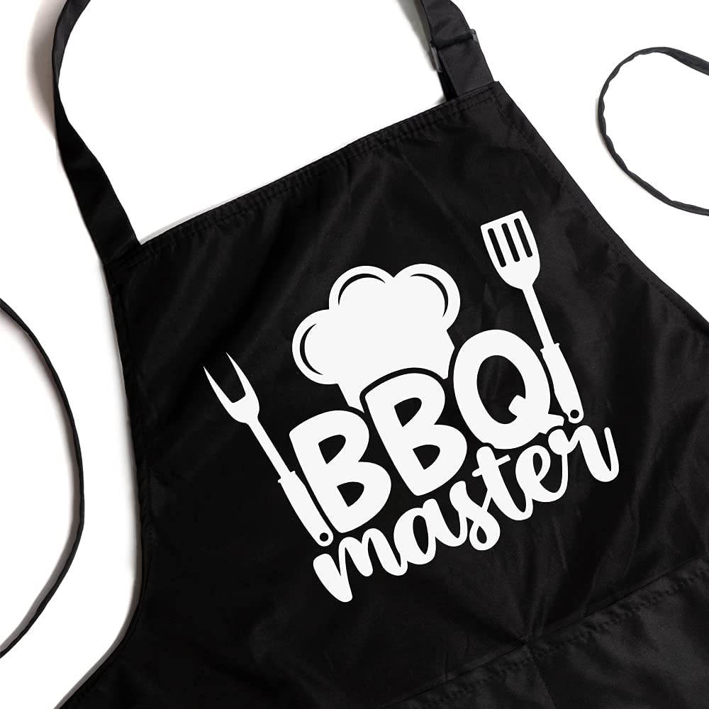 Funny Kitchen Apron - Waterproof Cooking Apron for Home & Restaurants - Chef & BBQ Apron - Perfect Gift for Mom, Dad & Chefs - Ideal for Cooking, Baking, Grilling & Holiday Gifts