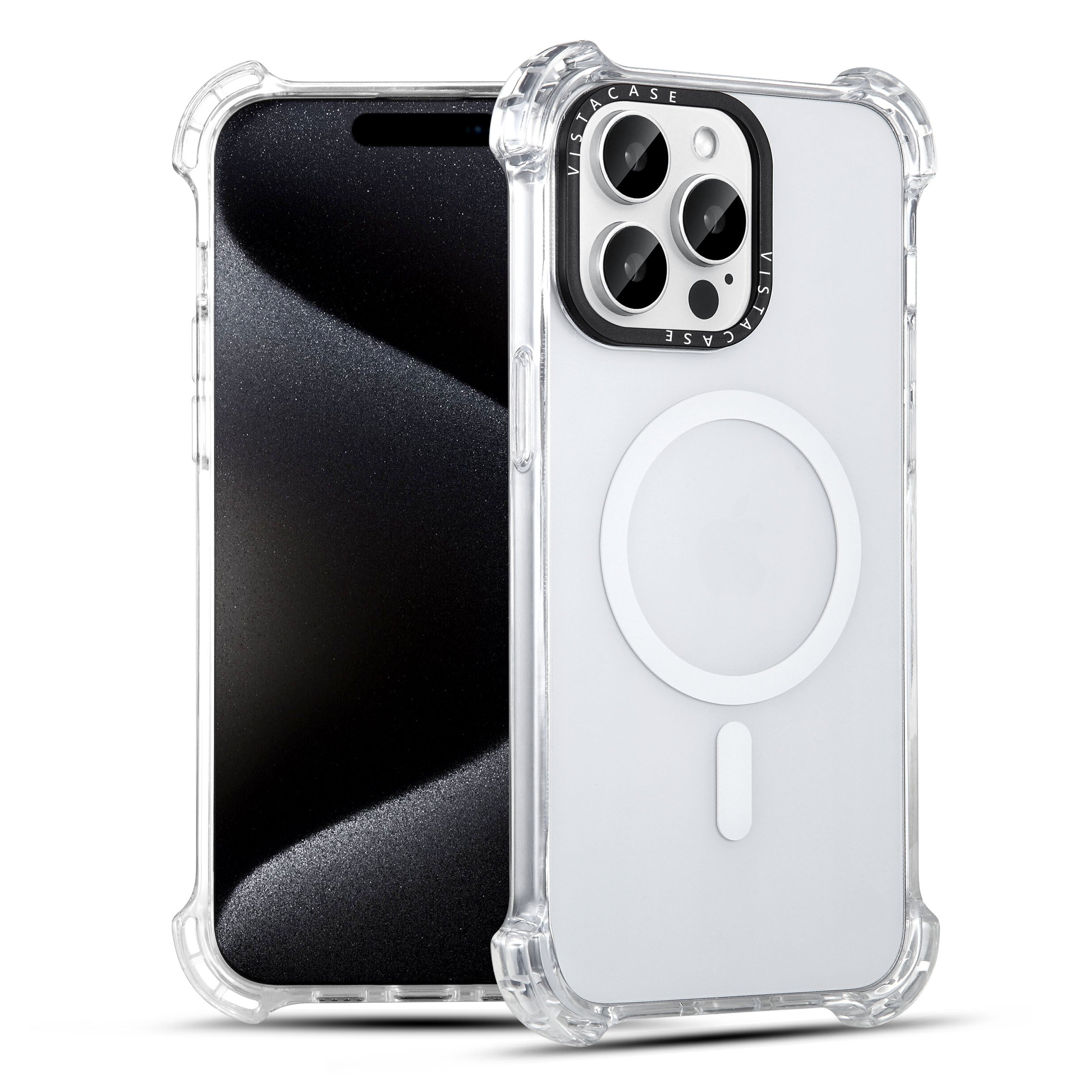 MagSafe Compatible iPhone Bumper Case - Shockproof & Slim Protective Cover for iPhone 12/13/14 Series - Perfect for Daily Use, Travel & Outdoor Activities