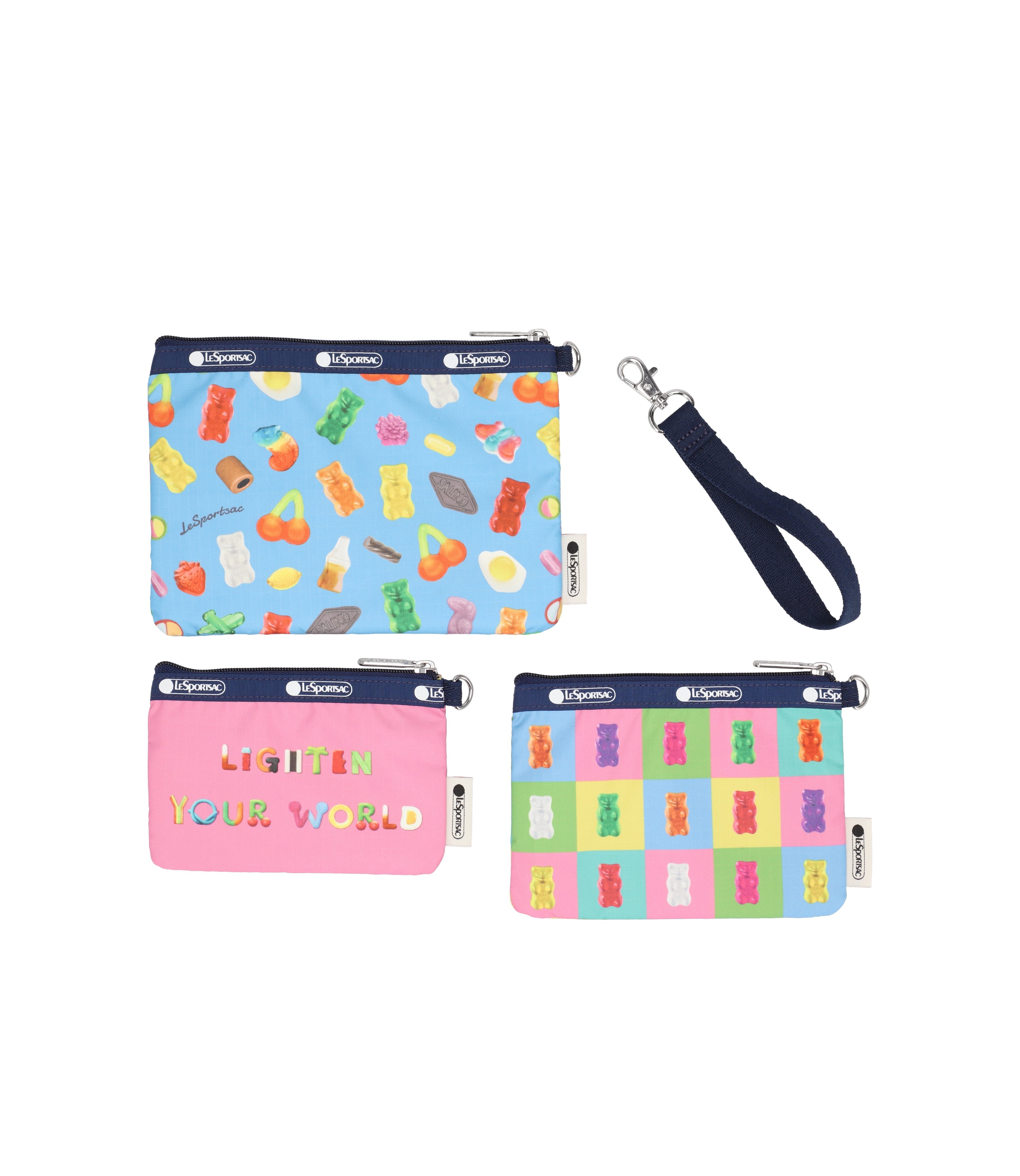 Stylish Wristlet Pouch Set for Women - Crossbody Phone Wallet with RFID Blocking - Perfect for Travel, Shopping & Everyday Use