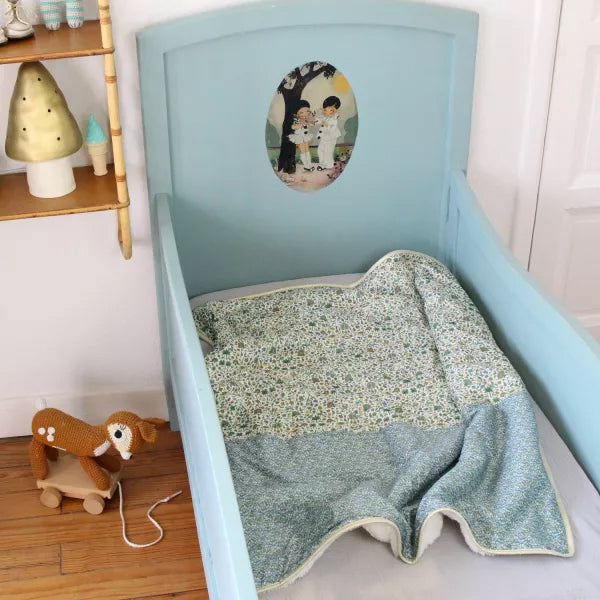 Barnabe Loves Coffee Baby Blanket - Arthur Yellow 29x35 Inch Soft Fleece Blanket for Newborns & Toddlers - Perfect for Nursery, Stroller & Cuddle Time