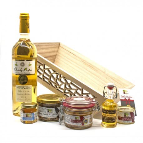 Cellier du Périgord Gourmet Gift Basket - Premium French Local Food Box with Artisanal Delicacies | Perfect Christmas Present, Corporate Gift & Holiday Hamper for Food Lovers