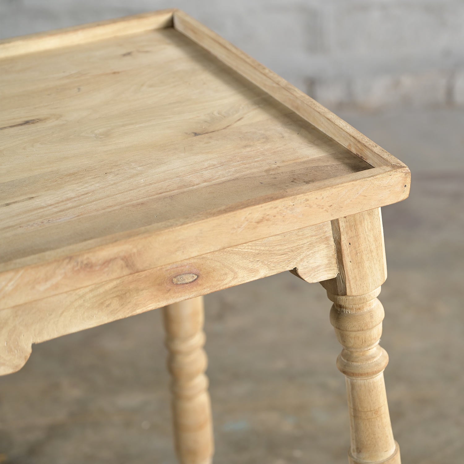 Fresh Candra Mango Table - Premium Mango Wood Dining Table for Home & Restaurant - Perfect for Indoor Dining, Kitchen, and Outdoor Patio Use