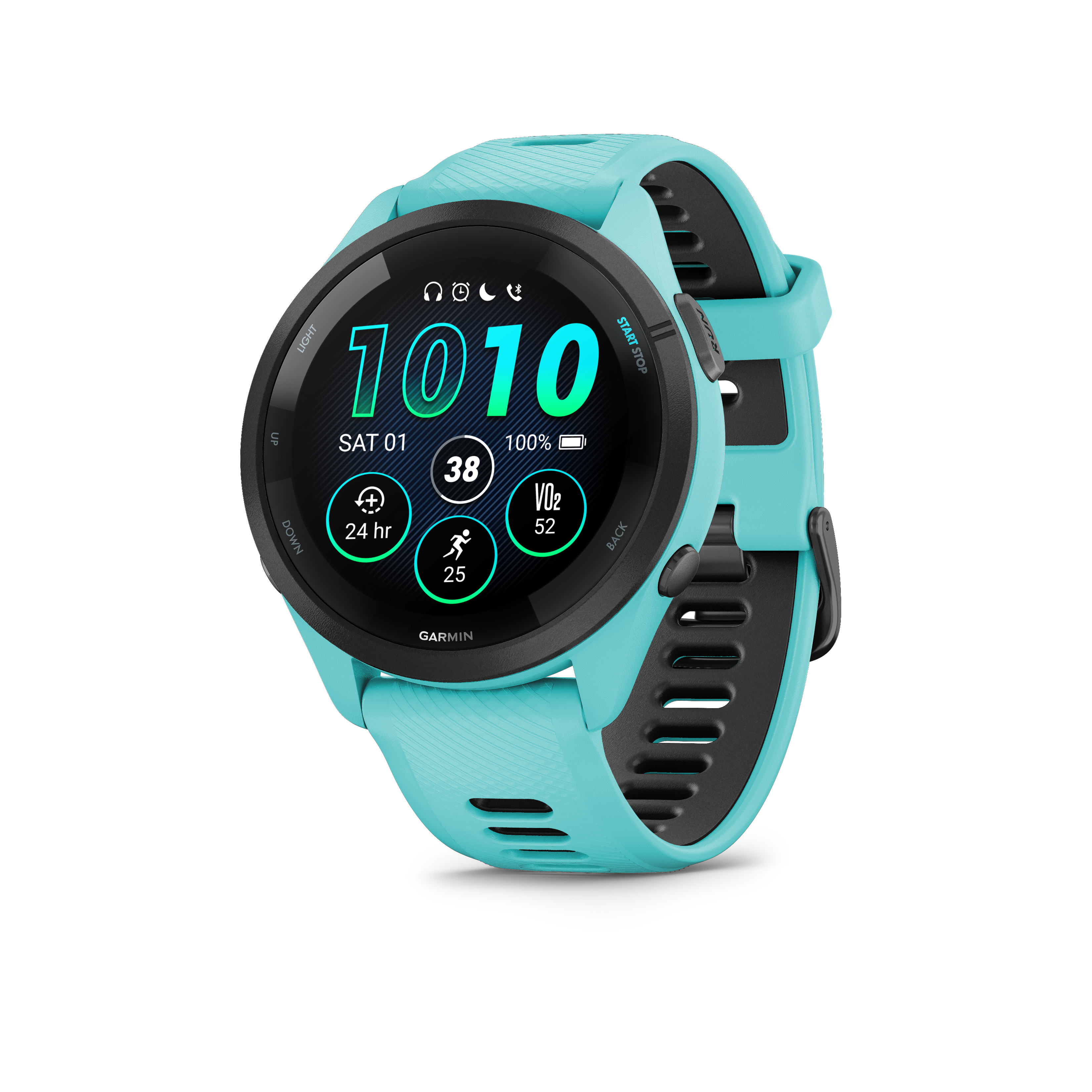 Garmin Forerunner 265 GPS Running Smartwatch - Multiple Colors | Heart Rate Monitor, Music Storage, Advanced Workout Metrics | Perfect for Runners, Athletes & Fitness Enthusiasts
