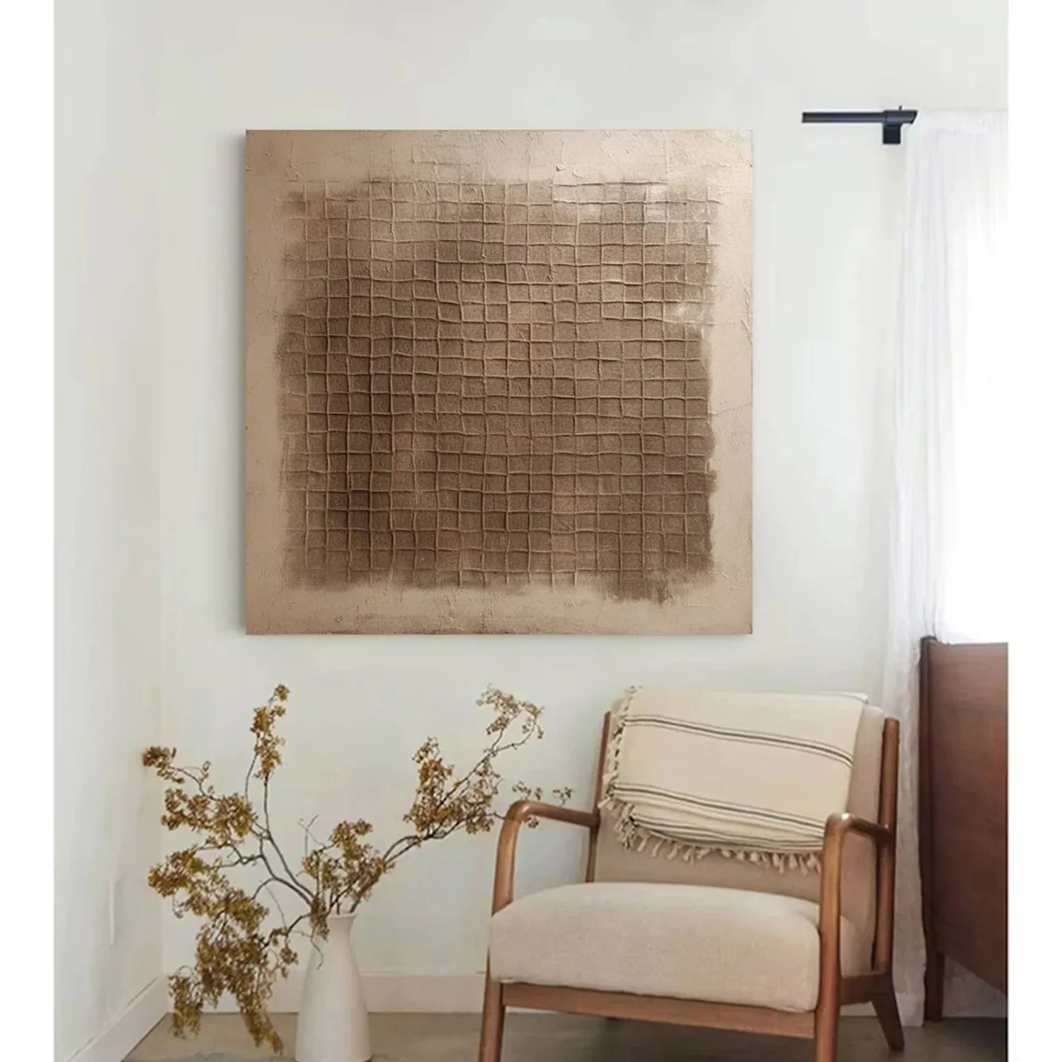Abstract Tranquility Art Painting #WS147 - Modern Wall Decor for Living Room, Bedroom & Office - Calming Canvas Artwork for Home & Workspace