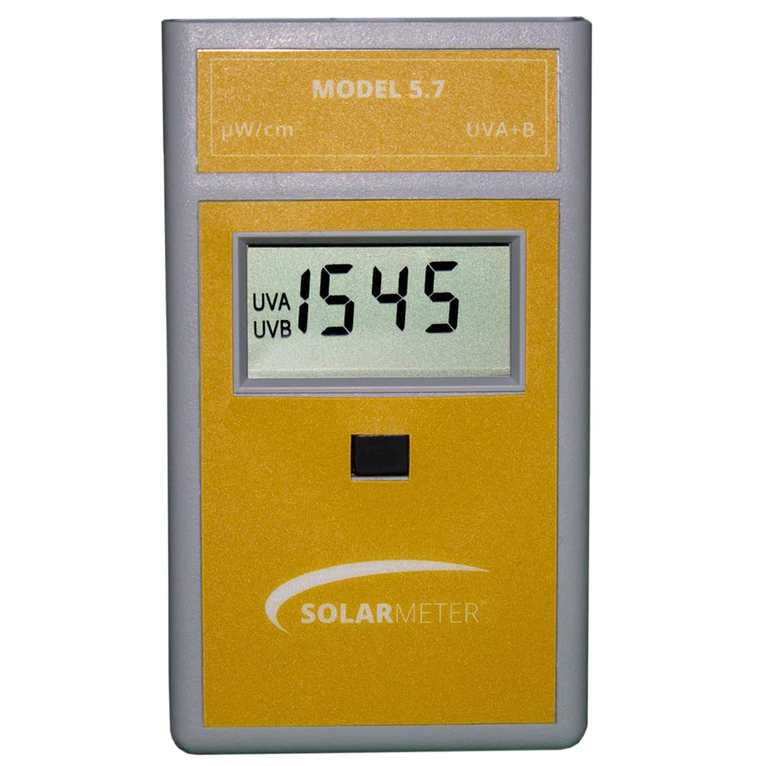 **5.7 Sensitive UVA & UVB UV Light Meter – Handheld Digital Radiometer for Measuring Ultraviolet Light (0-1999 μW/cm²) – USA Made – Ideal for Sunlight, Tanning Beds & UV Lamp Testing**