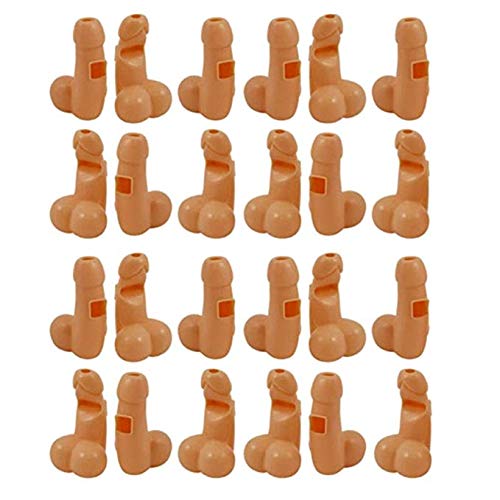 12 Pack Penis Whistle Party Favors - Fun Bachelorette Party Games & Wedding Supplies for Girls Night Out - Perfect for Bridal Showers, Hen Parties & Adult Themed Events