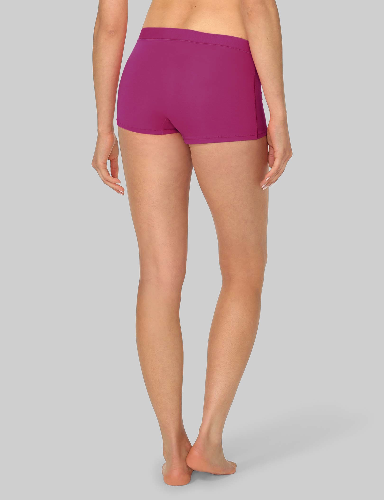 Women's Breathable Cotton Boyshort Underwear - Soft & Comfortable for Everyday Wear, Sleep & Lounge