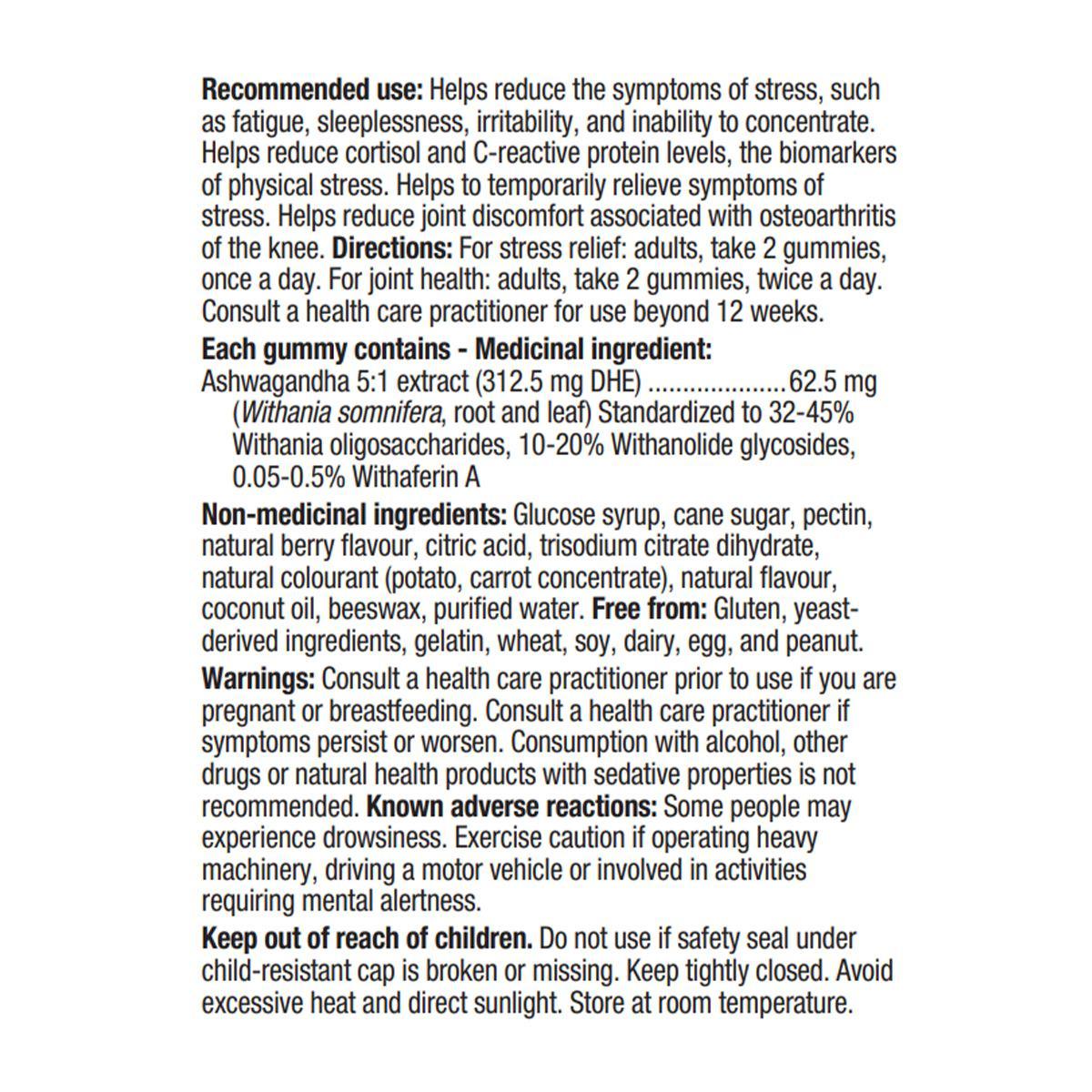 Nature's Way Less Stress Gummies - 60 Count | Herbal Relaxation & Calm Support for Adults | Perfect for Daily Stress Relief & Better Sleep