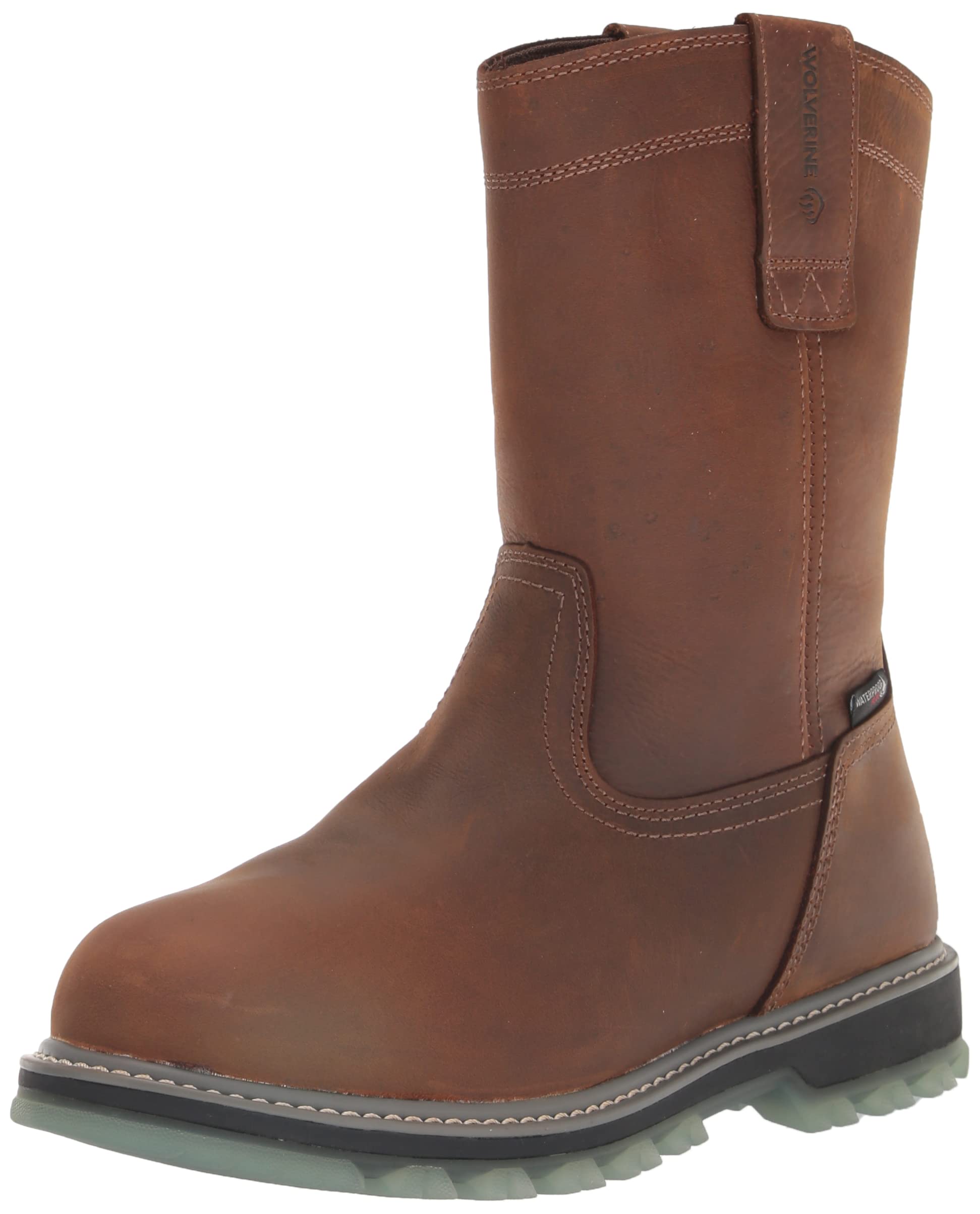 Wolverine Men's Floorhand LX Waterproof Steel Toe Work Boots - Durable Construction, Slip & Oil Resistant - Ideal for Construction, Heavy Duty Work & Outdoor Labor