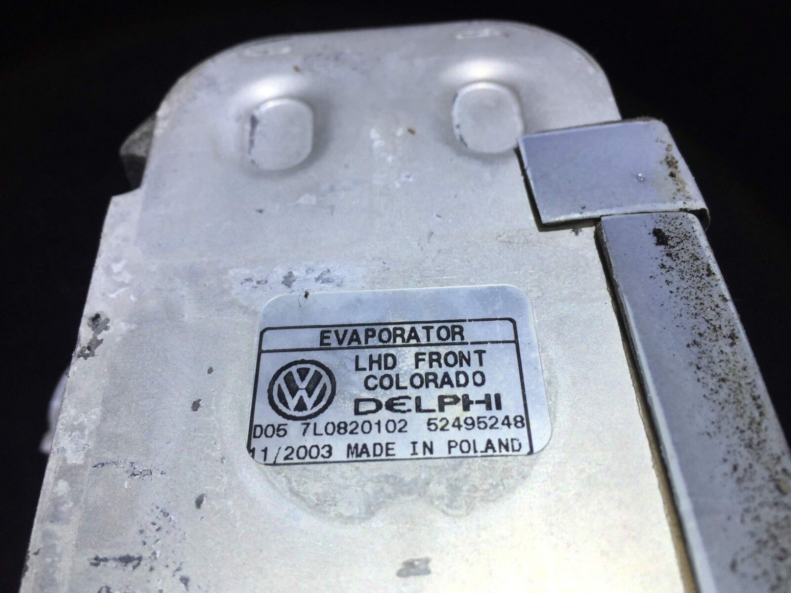 2003-2006 Porsche Cayenne Front AC Evaporator Replacement - OEM Quality Auto Air Conditioning Part for Summer Cooling & Road Trips