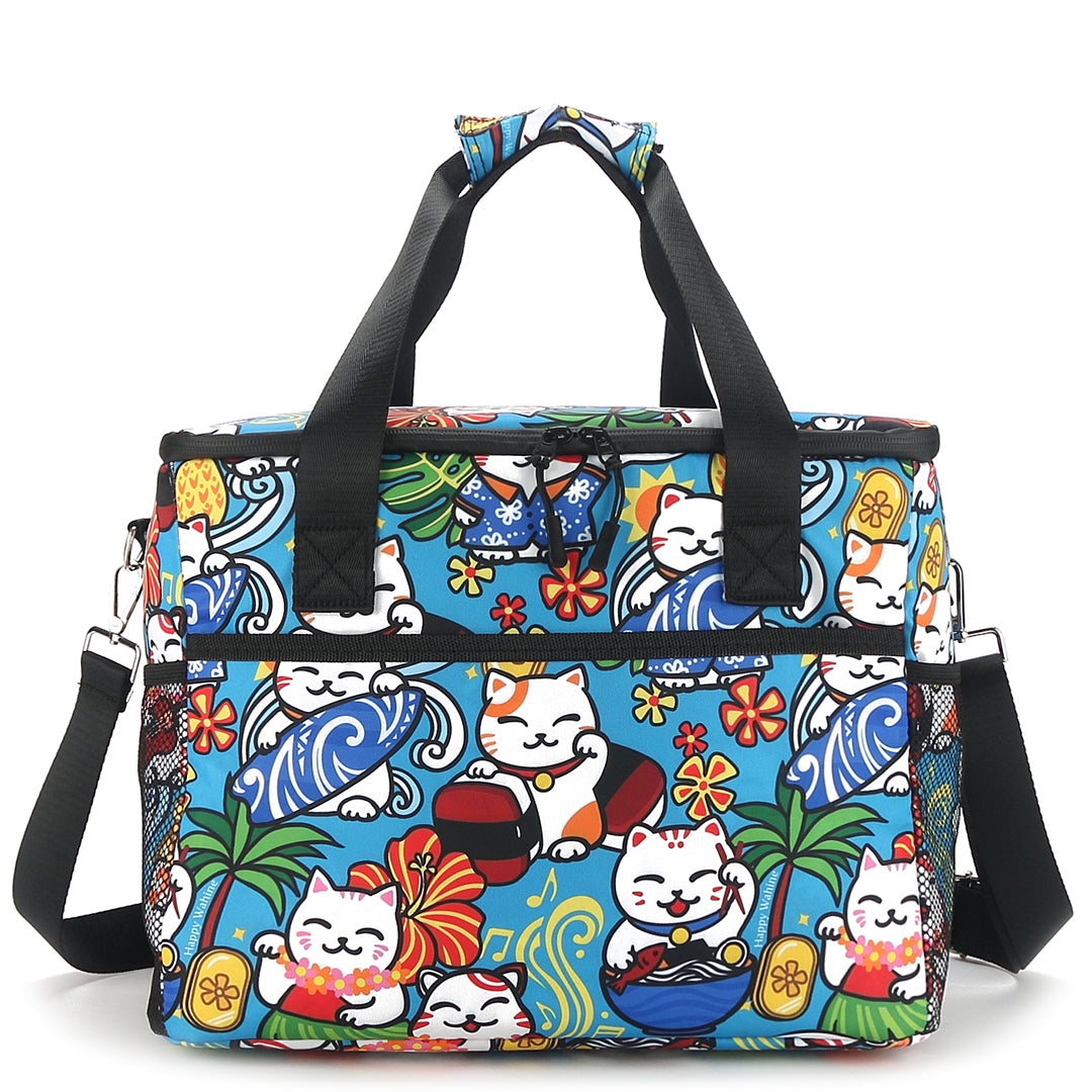Premium Large Insulated Cooler Tote Bag - Neko Teal Color for Beach, Picnic & Outdoor Adventures | Leakproof & Durable Design for Camping, Tailgating & Travel