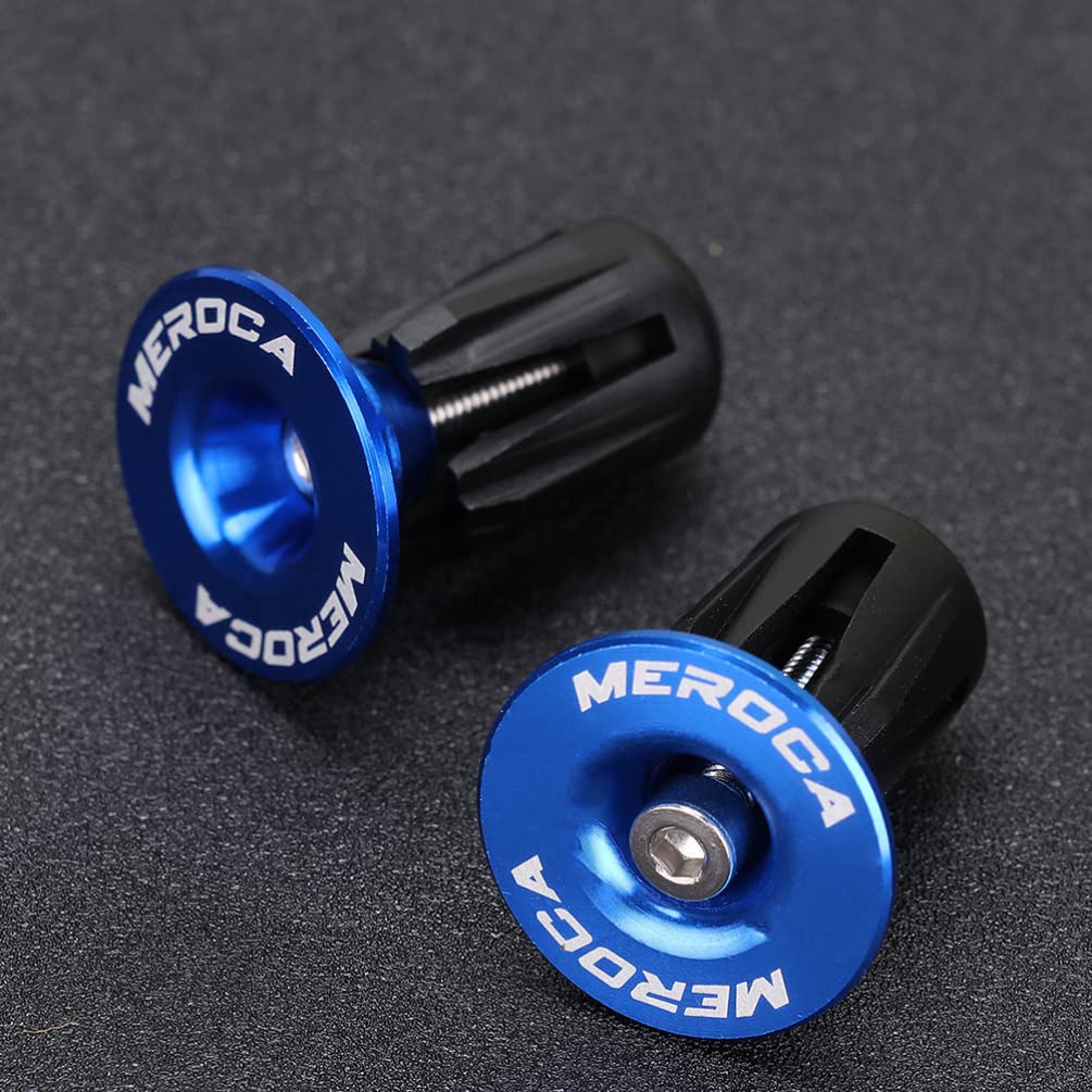 BESPORTBLE Bike Handlebar End Plugs - 1 Pair Durable Road & Mountain Bicycle Handlebar Accessories, Safety Bar End Caps for Cycling Protection | Perfect for Commuting, Trail Riding & Urban Cycling