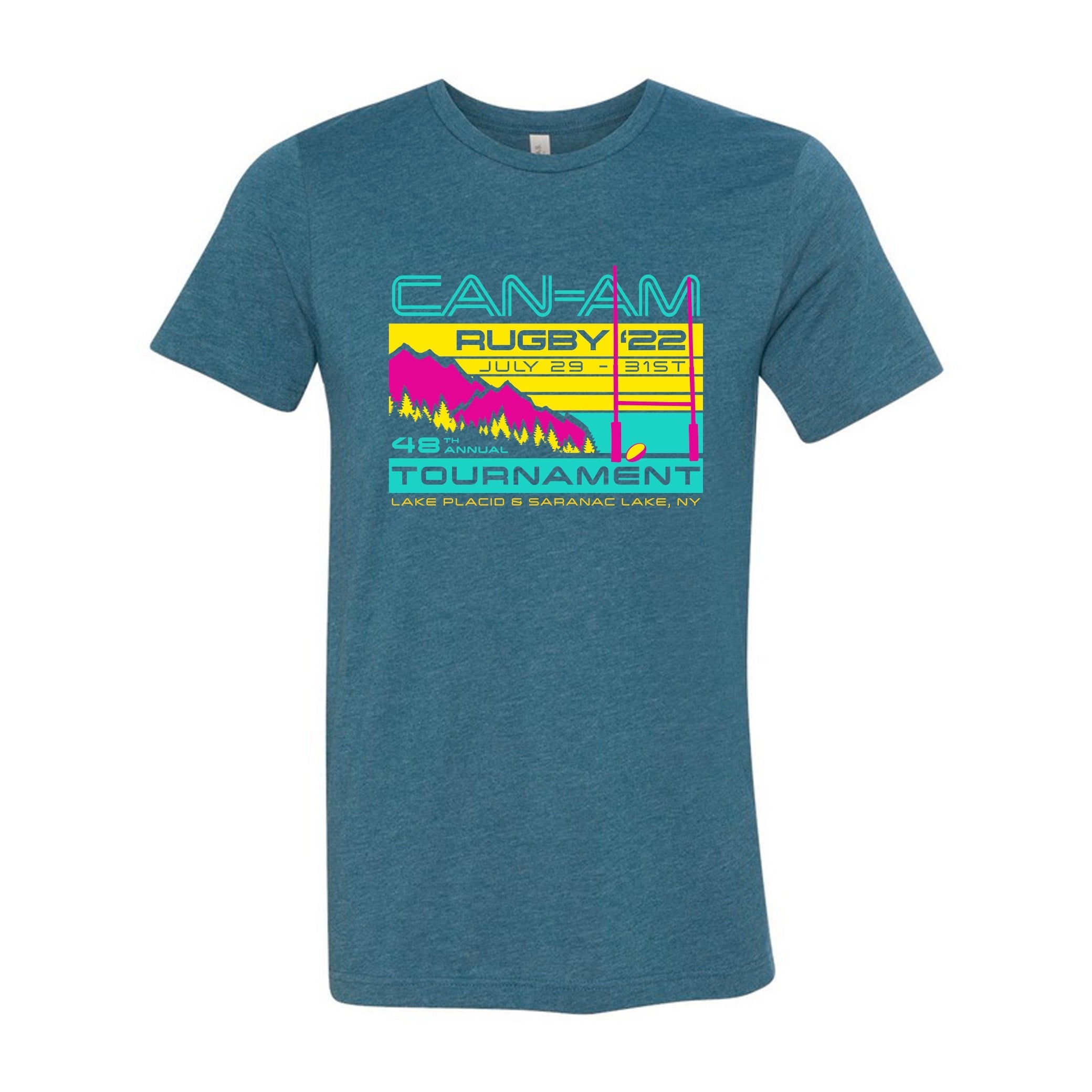 2022 Can Am Tournament T-Shirt - Men's Comfortable Cotton Tee for Sports, Casual Wear & Outdoor Activities