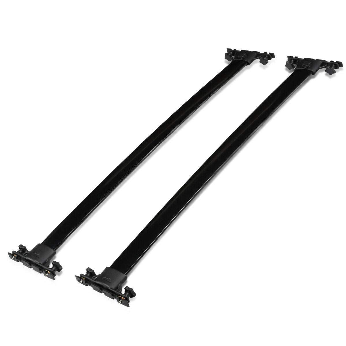 Gevog Aluminum Roof Rack Cross Bars - Replacement for 2001-2007 Toyota Highlander - OE Style Luggage Carrier for SUVs - Perfect for Road Trips, Camping & Outdoor Adventures