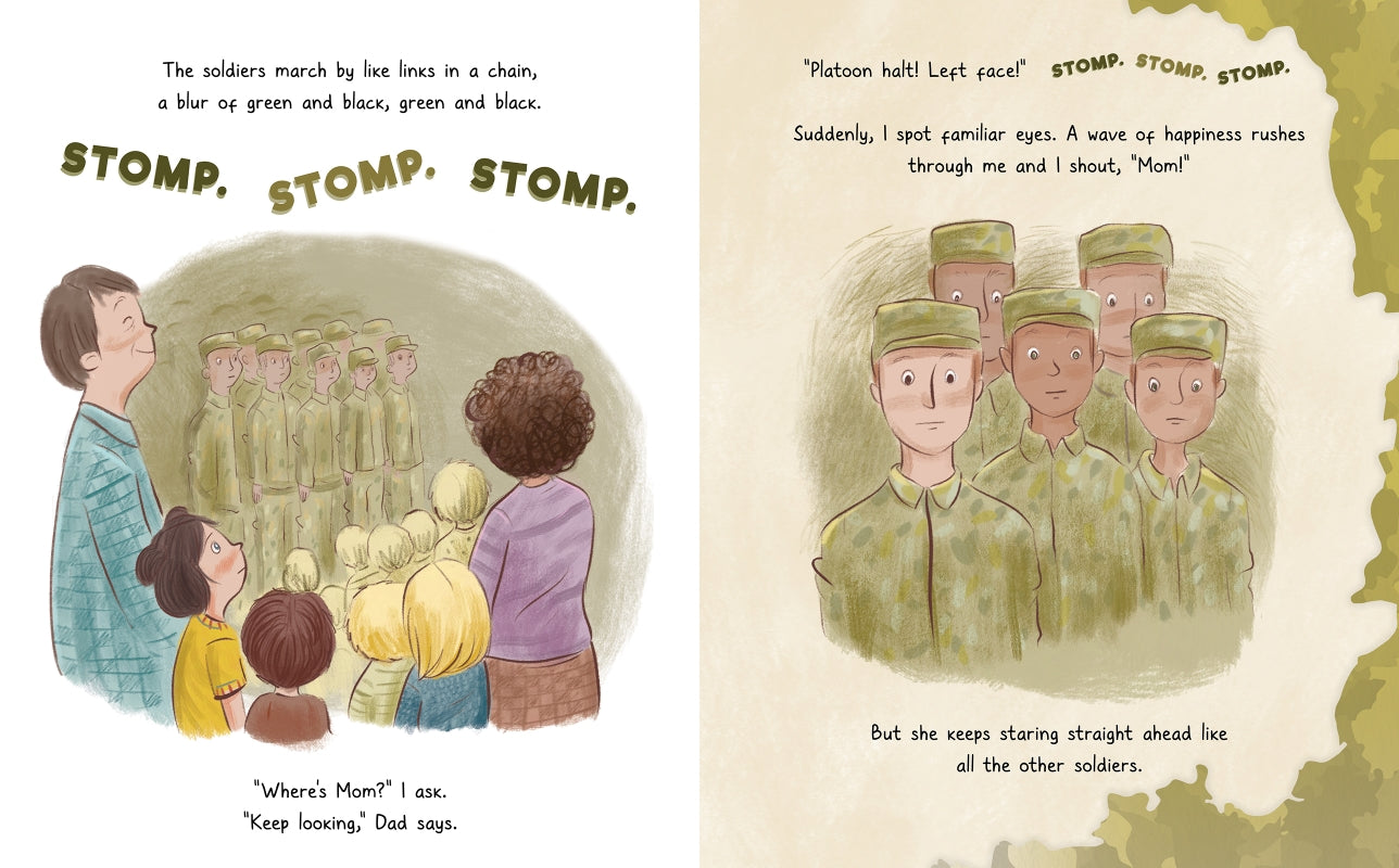 Camouflage Mom: A Story About Staying Connected - 9781945369452 | Heartwarming Book for Military Families & Long-Distance Relationships