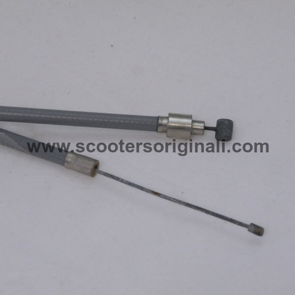 Vespa Throttle Cable Kit - Complete Throttle Assembly with Headset and Carburetor Nipples | Perfect for Vespa Scooter Repair & Maintenance