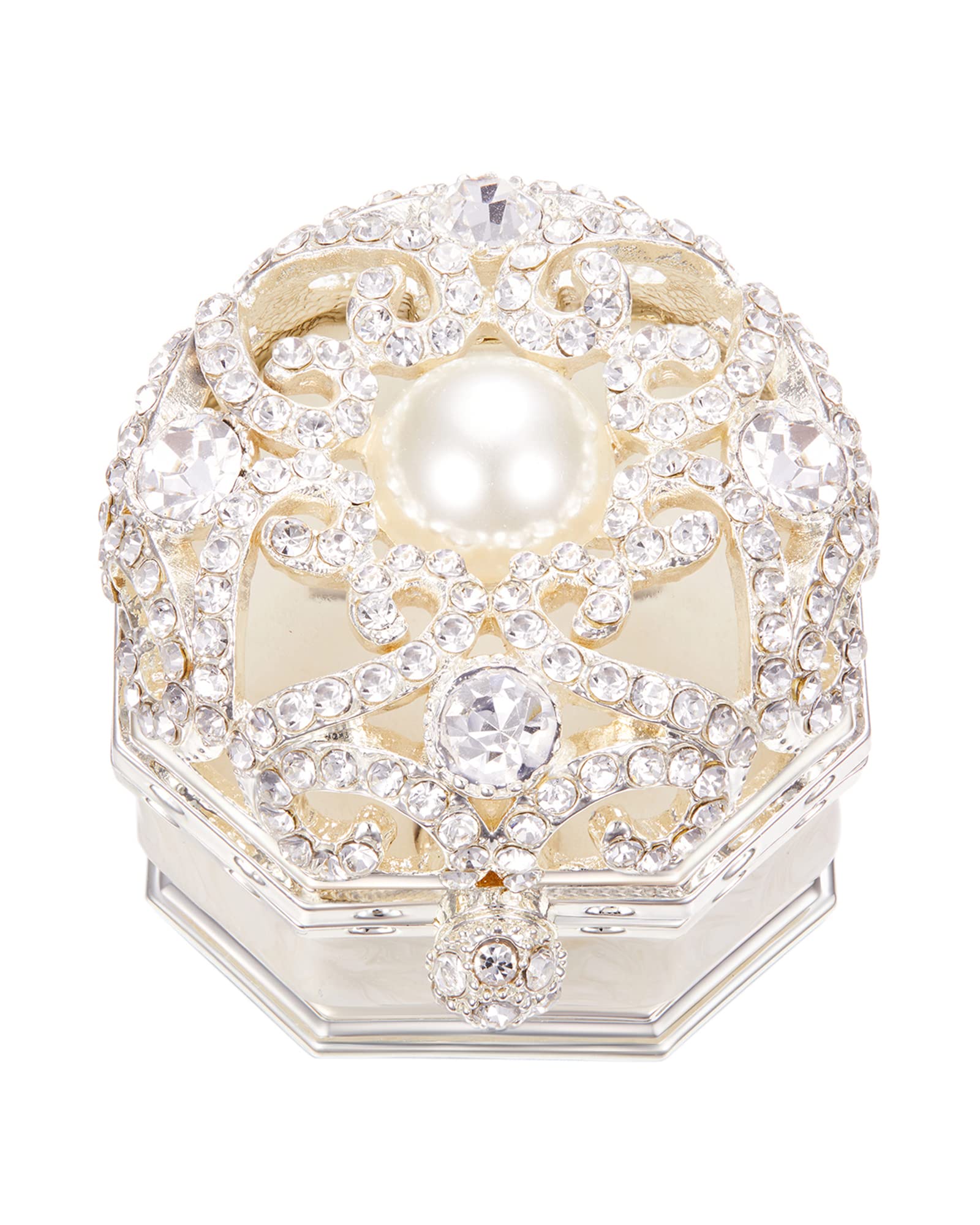 Vintage Wedding Ring Box - Small Engagement Ring Holder for Proposal, Unique Ring Bearer Box - Perfect for Wedding Ceremonies, Valentines Day Gifts for Her, Women's Jewelry Box (Holds 1 Ring) - Ideal for Proposals, Anniversary Surprises & Bridal Jewelry Storage