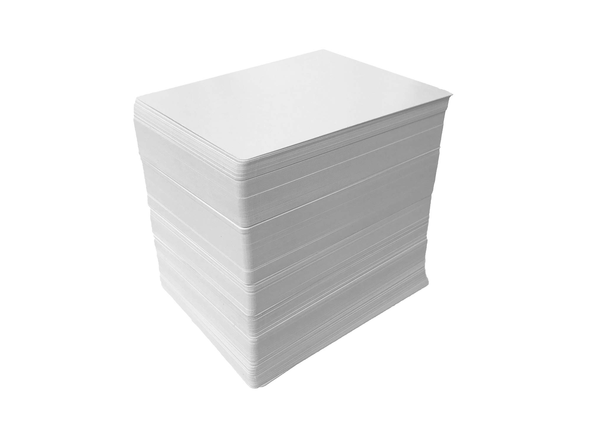Blank Poker Size Cards - 180 Uncoasted White Index Cards for Poker, Games & Note-Taking | Apostrophe Games | Perfect for Casino Nights, DIY Projects & Study Flashcards