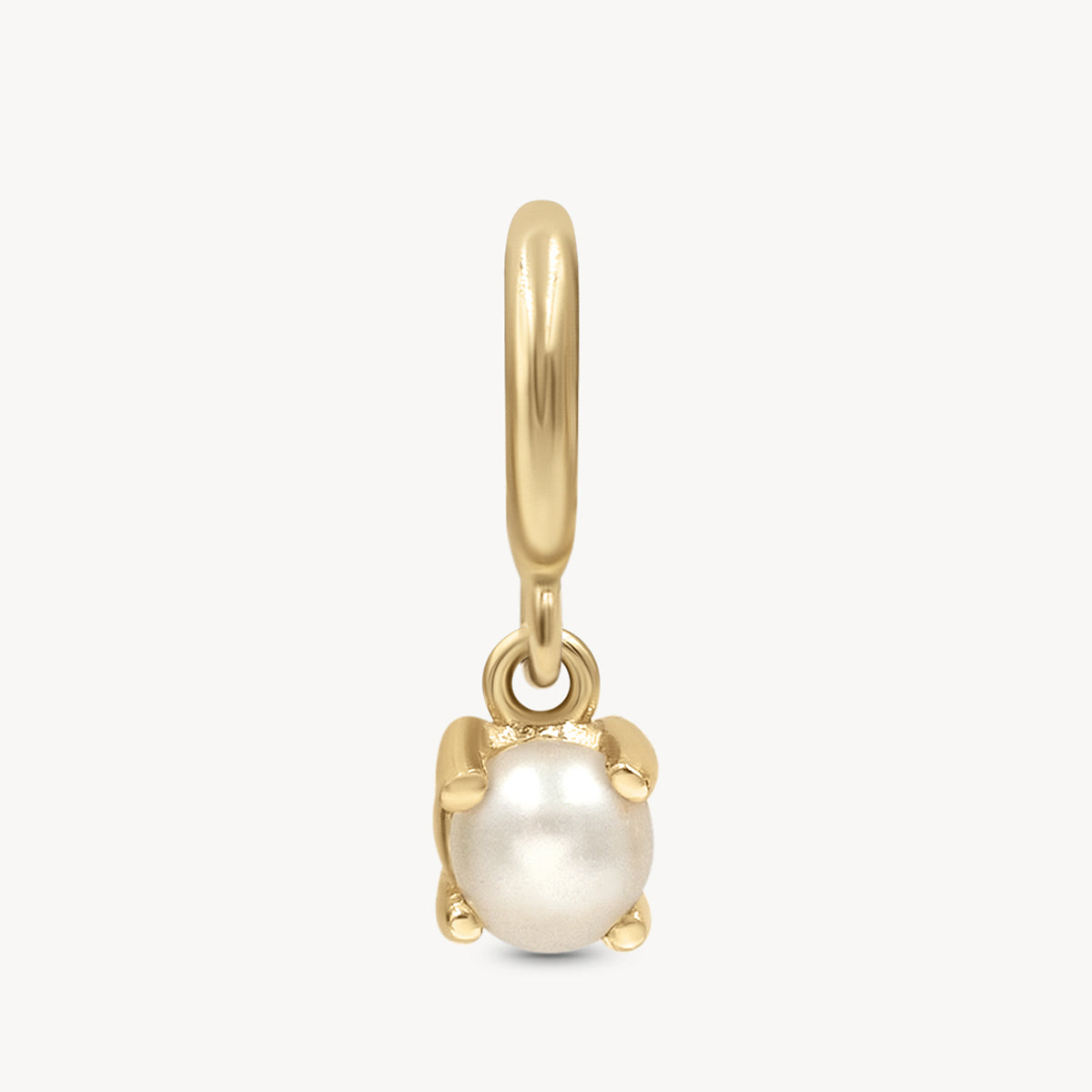 June Birthstone Pearl Charm - Elegant Jewelry Gift for June Birthdays, Anniversaries & Special Occasions | Perfect for Necklaces, Bracelets & Keepsakes