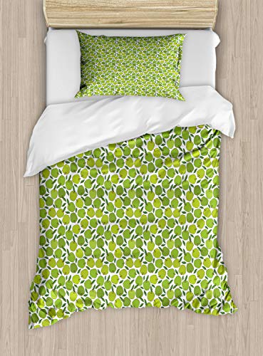 Fern Green and White