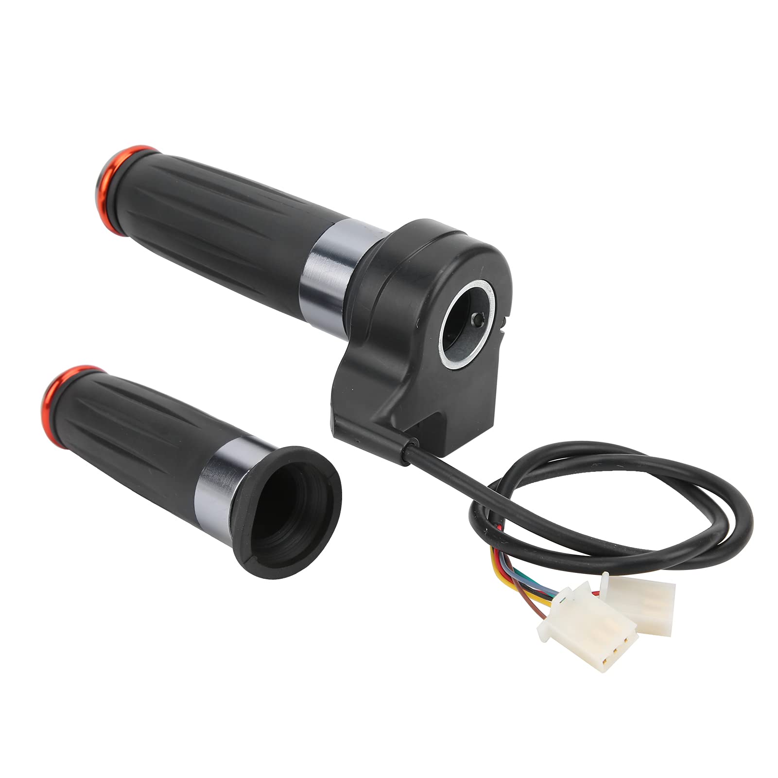01 Speed Throttle Grip - Durable Soft Rubber 3-Gear Electric Throttle Grip for E-Bikes, Perfect for Commuting and Off-Road Adventures