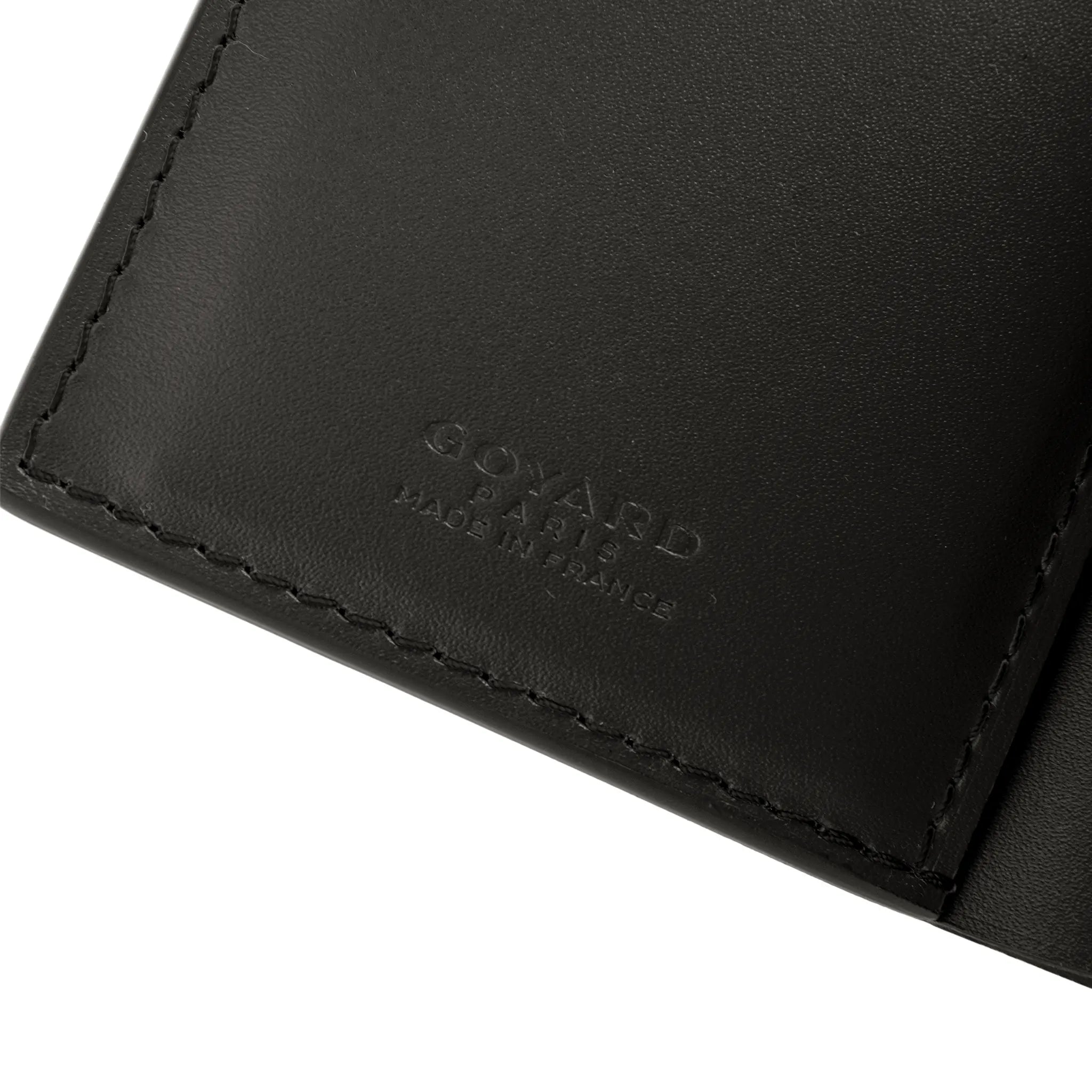 Goyard Saint Pierre Card Wallet - Black Leather Luxury Card Holder for Men & Women | Perfect for Business, Travel & Everyday Use
