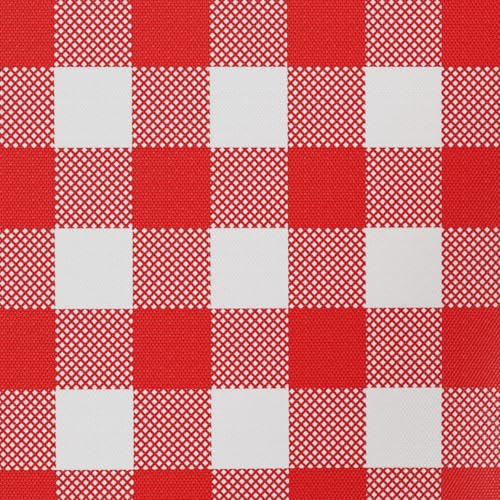 Red Gingham Checkered