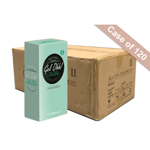Avry Gel Ohh Jelly Spa Bath with Tea Tree & Peppermint - Soothing Foot Soak & Relaxing Bath for Stress Relief & Self Care