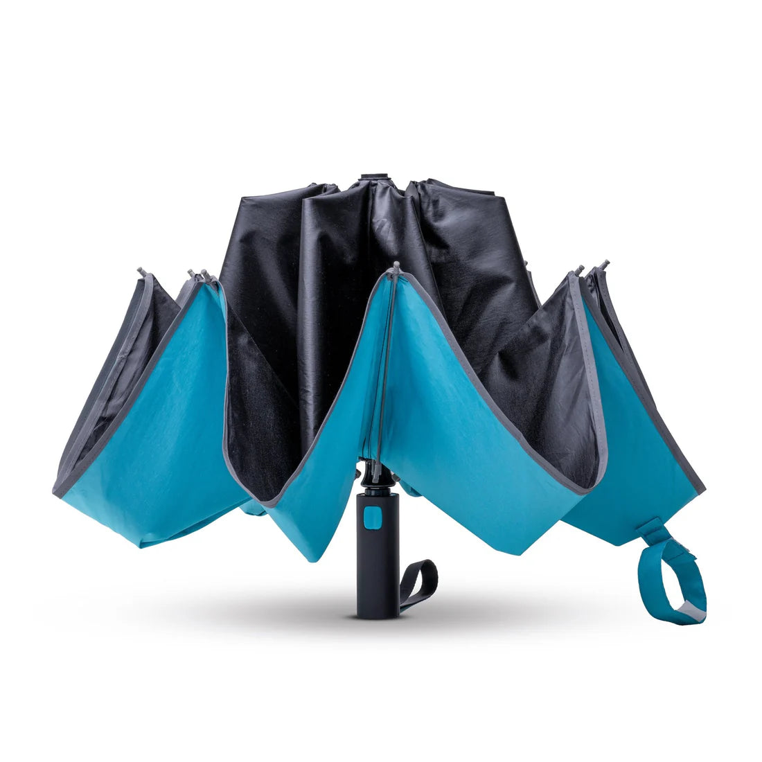 High Visibility Reflective Umbrella - Windproof & Waterproof for Rainy Days - Perfect for Night Walking, Running, and Outdoor Safety