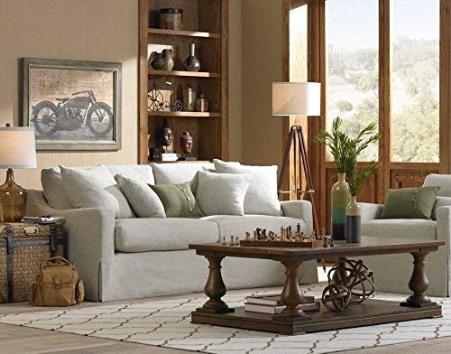 Nauticalmart Cherry Finish Designer Tripod Floor Lamp - Modern Living Room Lighting for Home Decor, Reading & Ambiance