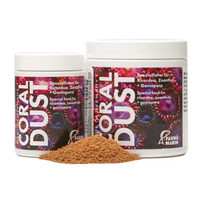 Premium Coral Dust for Saltwater Aquariums - Fauna Marin Reef Supplement - Enhance Coral Growth & Coloration for Marine Tanks, Reef Aquascaping, and Coral Frag Propagation