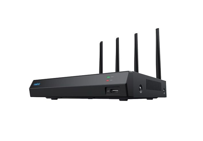 NVS12W 12-Channel WiFi6 Network Video Recorder with 2TB HDD - 4K Security Camera System for Home & Business Surveillance