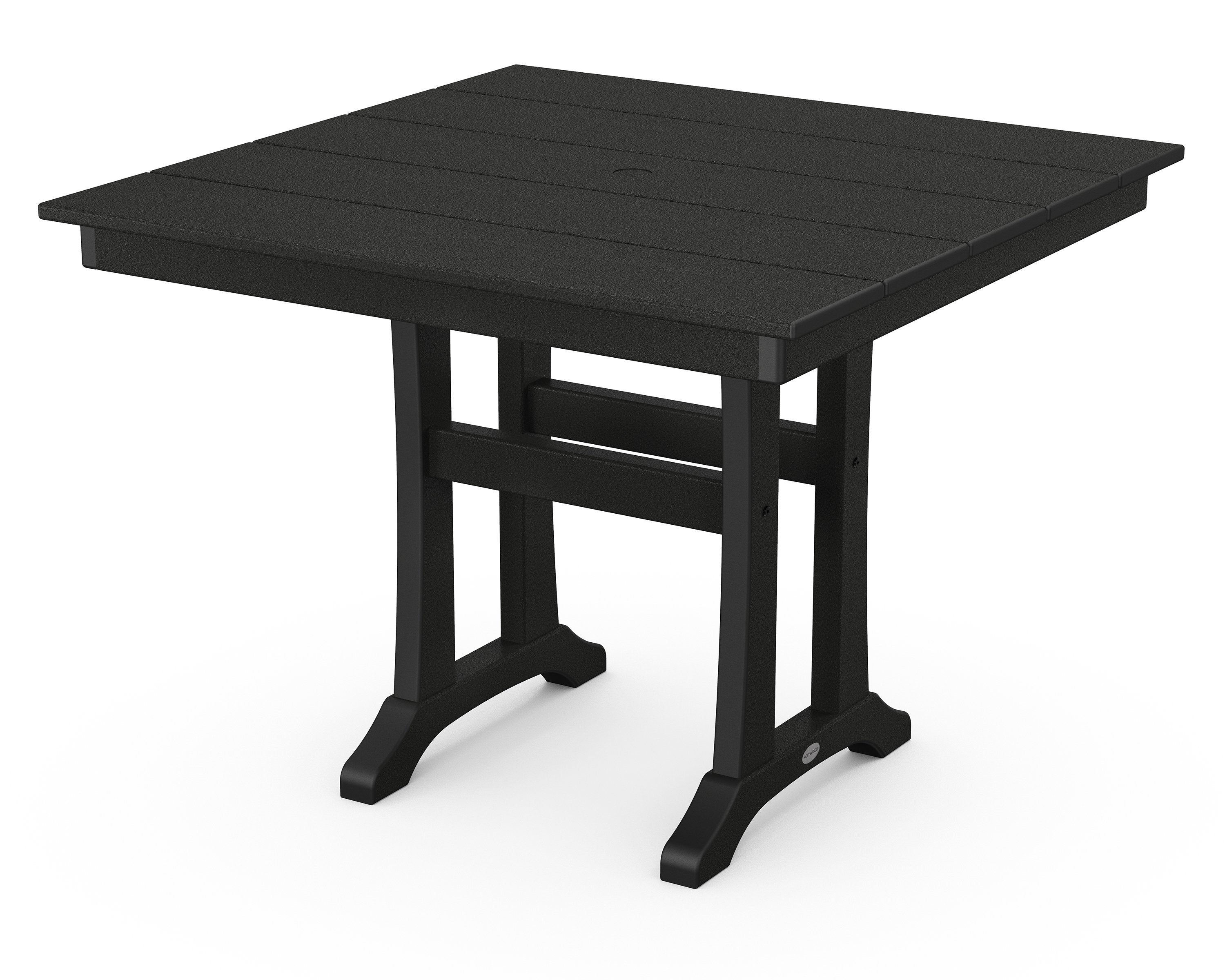 Polywood Black Farmhouse Trestle 37