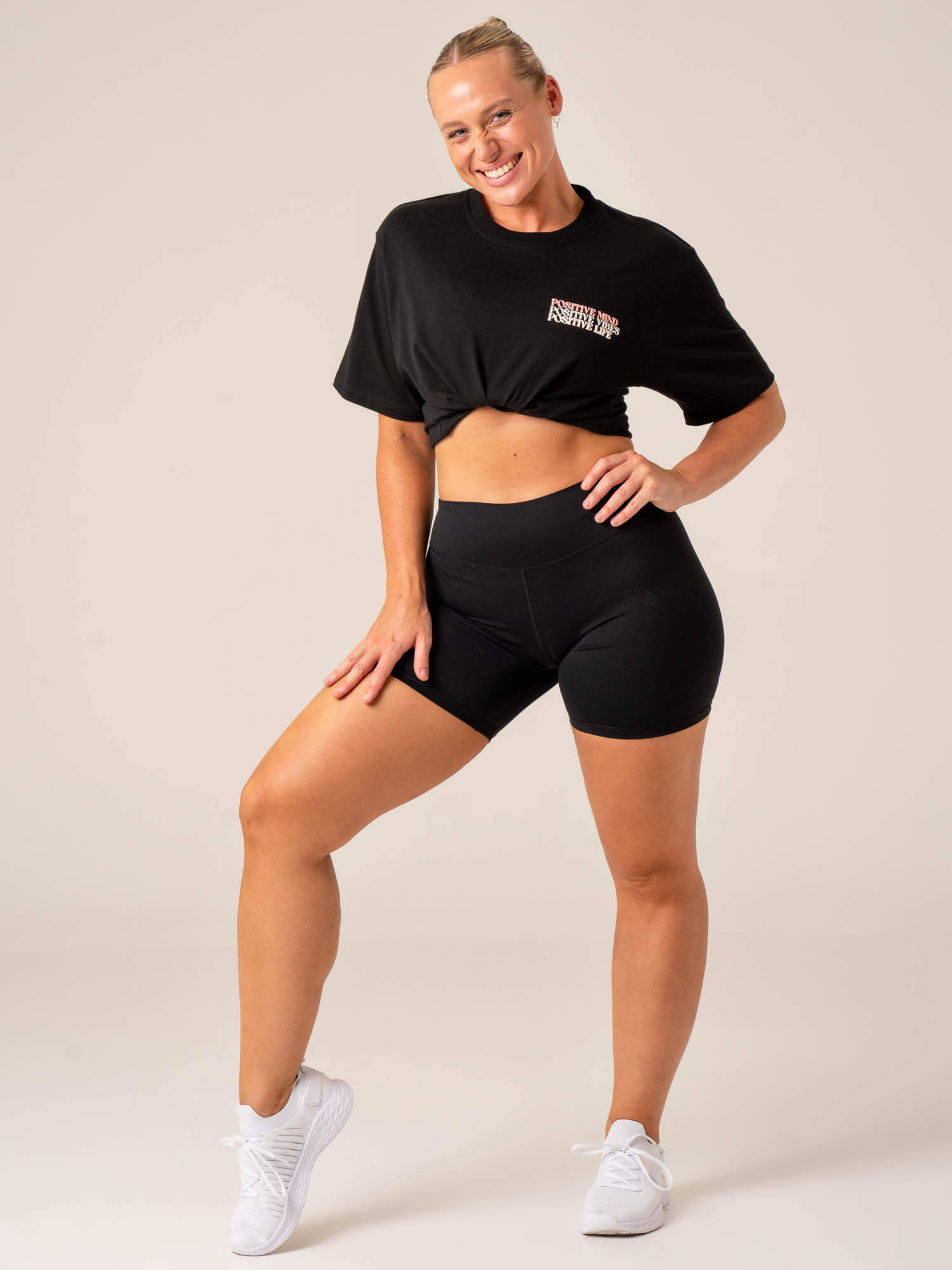 Positive Vibes T-Shirt for Men & Women | Soft Black Cotton Tee | Casual Wear, Gym, Daily Outfits