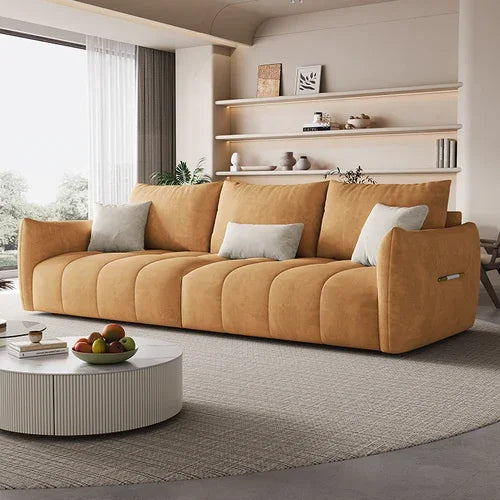 Luxury Designer Sectional Sofa Set - Modern Living Room Furniture for Home & Office - Perfect for Relaxing, Entertaining & Stylish Decor