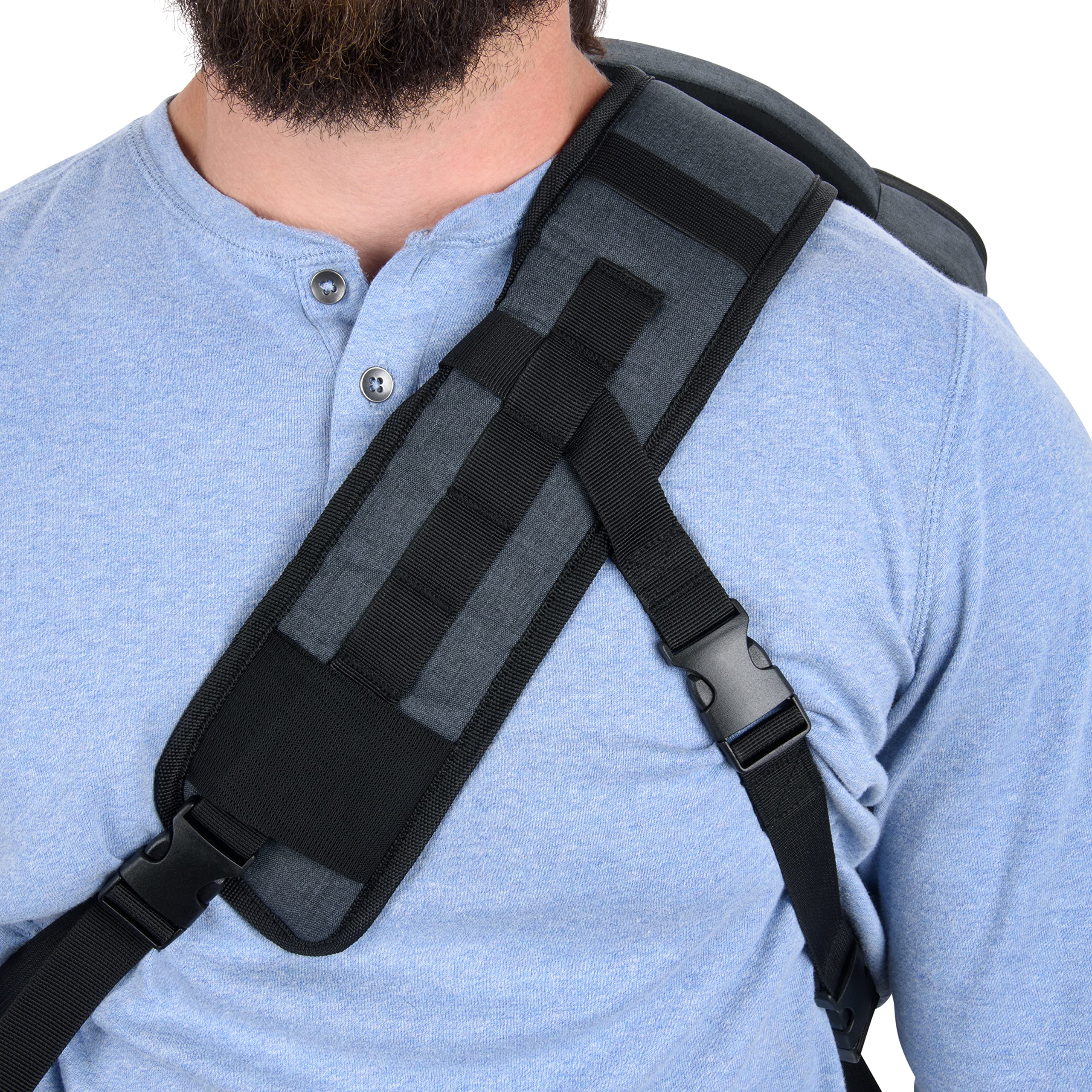 Allen Company Ruger 10/22 Takedown Rifle Backpack - Fits Ruger PC Carbine & 10/22 Takedown Models - Tactical Shooting Range Accessories Storage - Dual Water Bottle Pockets - Gray/Charcoal - Perfect for Range Days & Outdoor Hunting Adventures