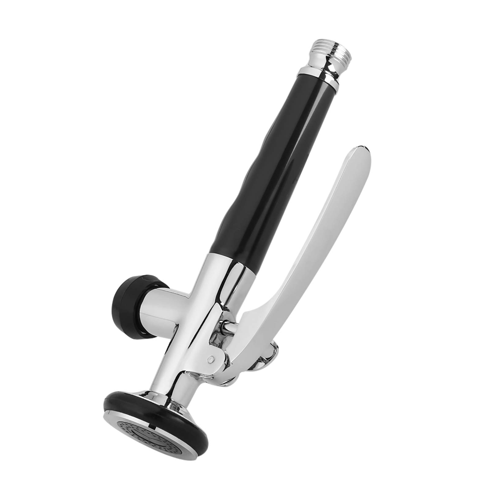 Oumefar Pre-Rinse Swivel Sprayer Faucet Set - Pull Down Kitchen Sink Faucet with Handle Grip - High Pressure Sprayer for Washing Dishes, Fruits & Vegetables - Perfect for Bathroom, Kitchen & Utility Sink