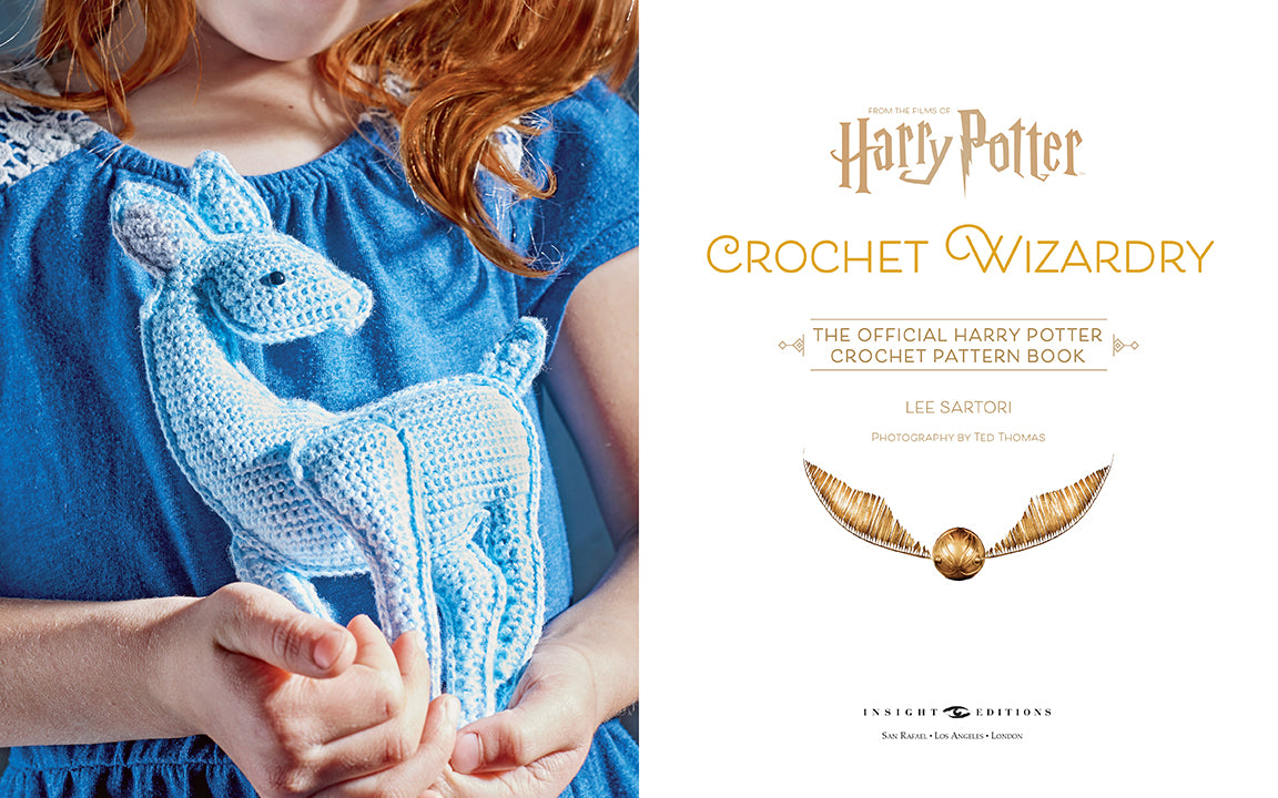 Harry Potter Crochet Kit - DIY Wizardry Magic Yarn Craft Set for Beginners | Perfect for Gifts, Home Decor & Harry Potter Fans