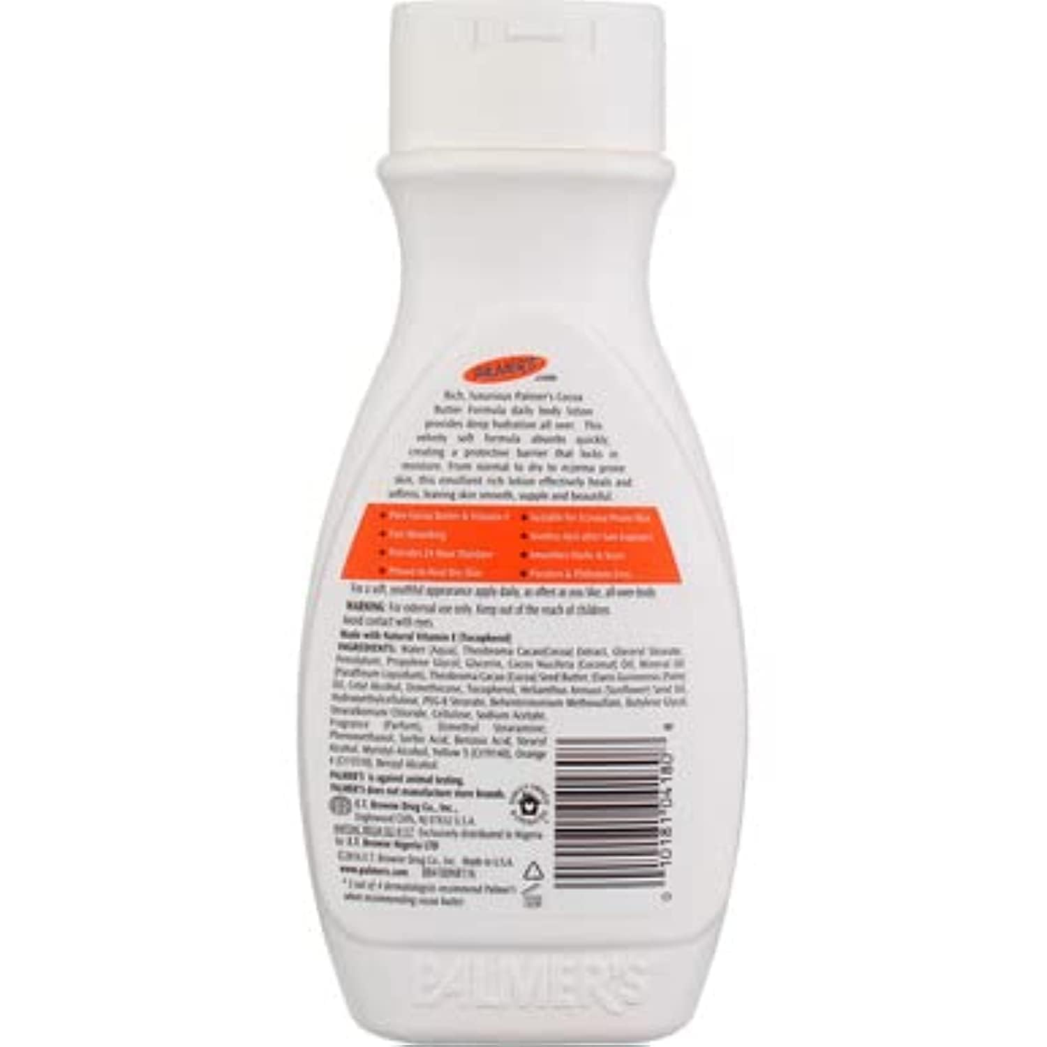 Palmers Cocoa Butter Lotion with Vitamin E - 8.5 oz (251ml) - 2 Pack - Deep Moisturizing for Dry Skin, Stretch Marks & Scars - Perfect for Daily Body Care & Pregnancy Skin Care