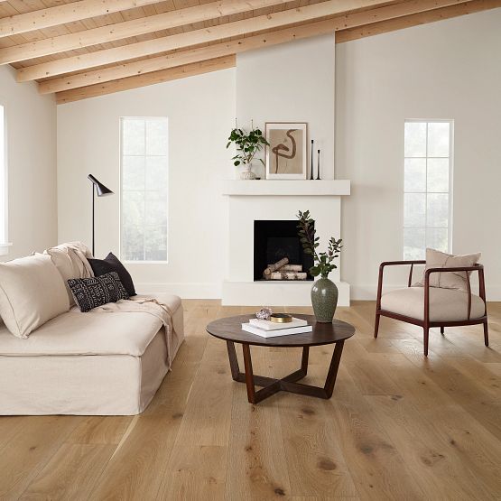 Anderson Tuftex Grand Estate 10mm Thick Luxury Vinyl Plank Flooring - Eaton Manor Oak Wood Look - Waterproof & Scratch Resistant for Living Room, Bedroom & Kitchen