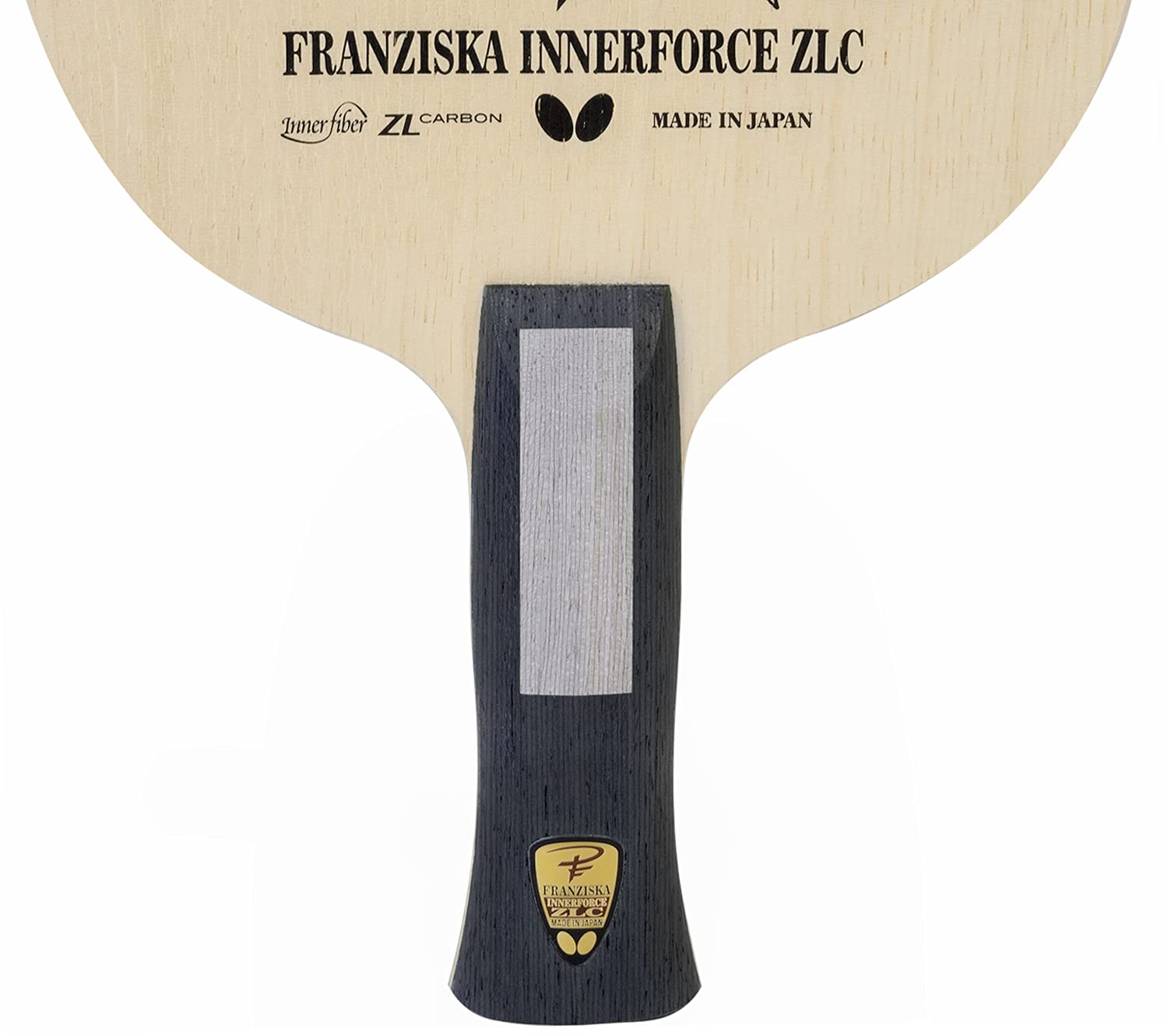 Professional Butterfly Franziska Innerforce ZLC Table Tennis Blade | ZL Carbon Fiber Ping Pong Racket | AN/FL/ST Handle Options | Made in Japan | Perfect for Competitive Play & Training Sessions