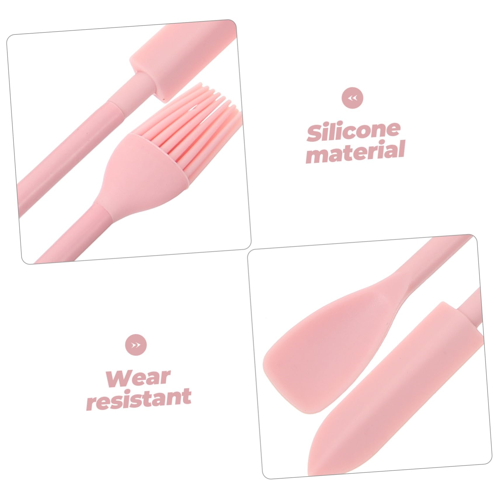 iPetboom 1 Set Retractable Scoop Skincare Spatula - Reusable Mini Makeup Tool for Foundation, Lotion & Cream Application - Pink Cosmetic Spatula Set for Precise Makeup & Skincare Routine (Perfect for Travel, Salon & Home Use)
