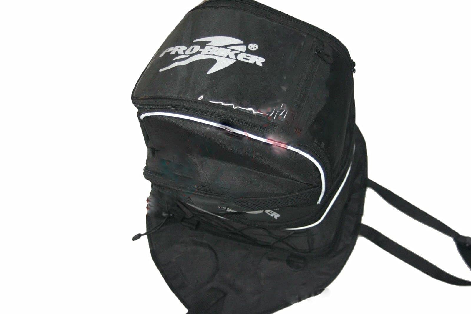 Universal Magnetic Motorcycle Oil Fuel Tank Bag - Waterproof Multi-Function Storage for Harley, Honda, Yamaha - Perfect for Road Trips & Commuting