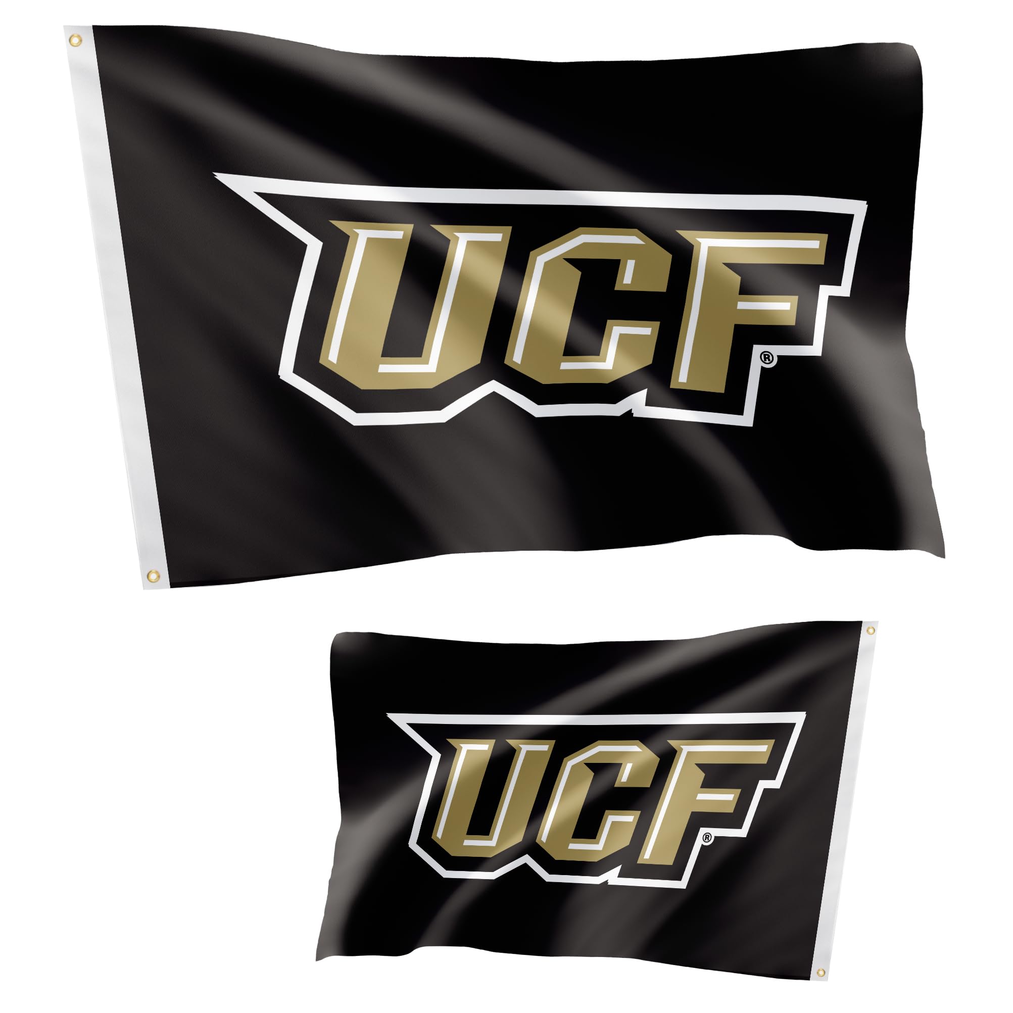 UCF Knights Double Sided Flag 3x5 ft - Indoor/Outdoor Polyester Banner for Football Games & Tailgating